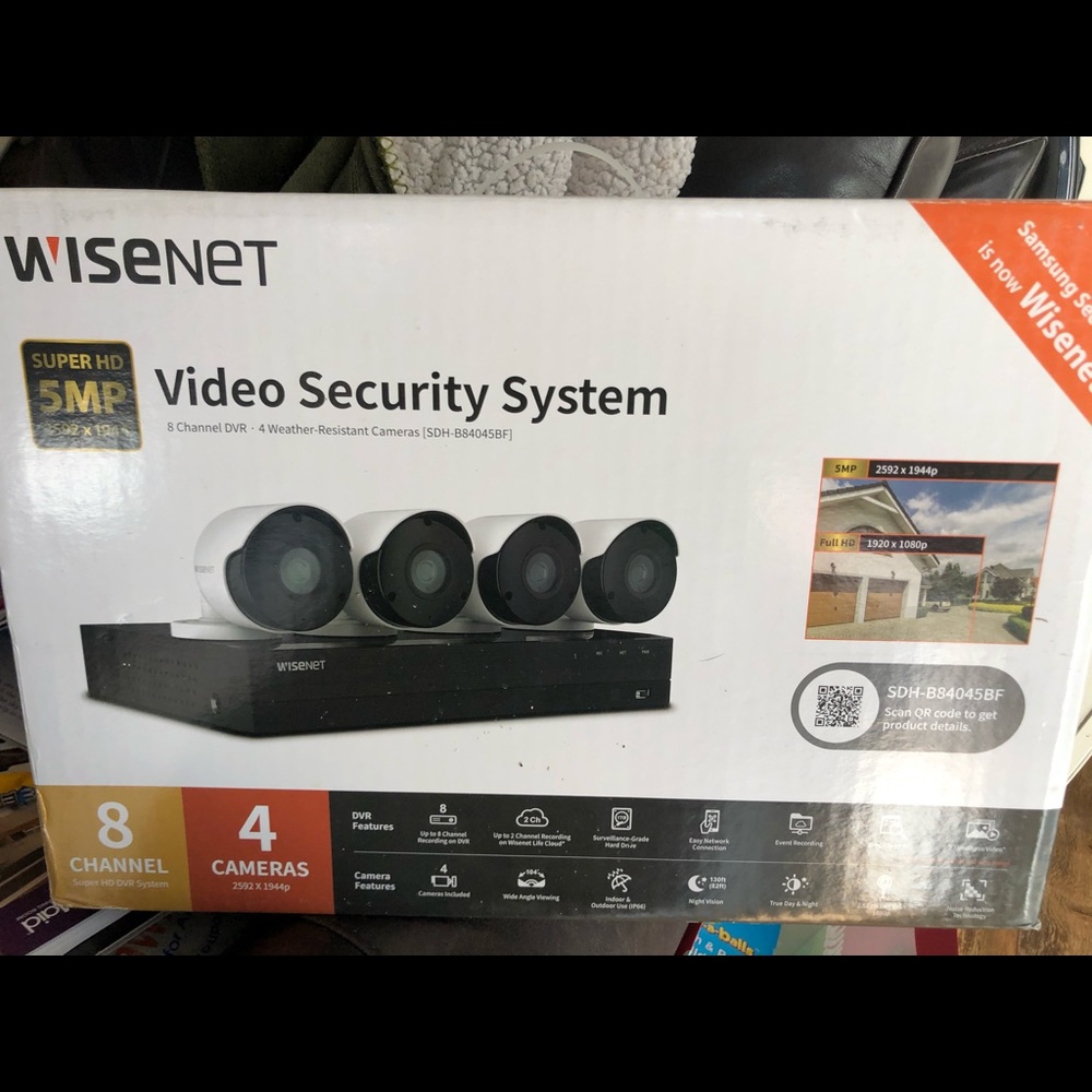 Wisenet security system